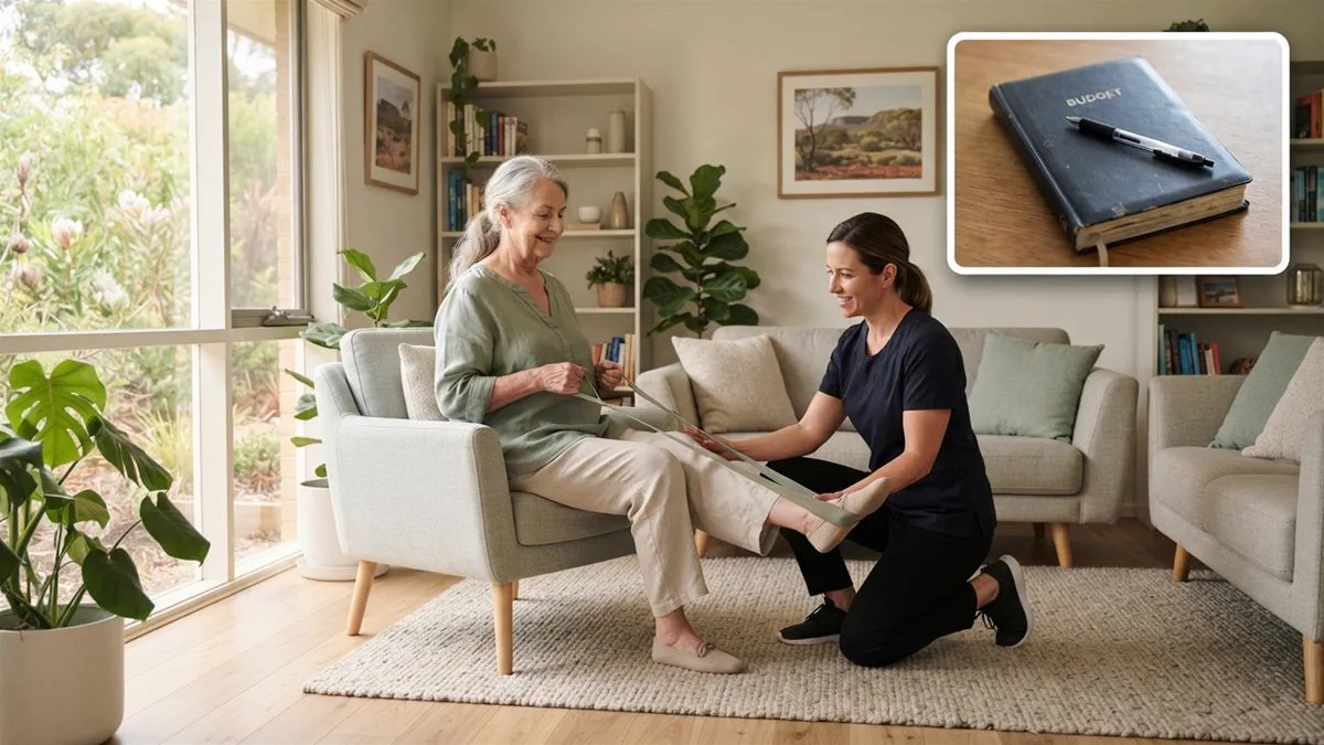Support at Home contributions — the taper from full pensioner to self funded retiree